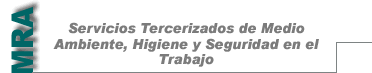 Servicios Tercerizados de Medio Ambiente, 
		Higiene y Seguridad en el Trabajo